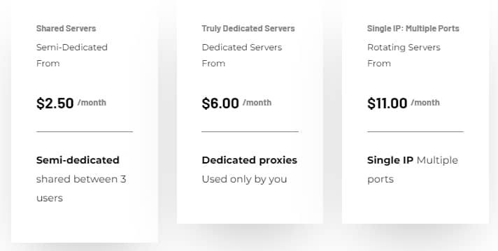 Blazing SEO Datacenter Proxy Price
